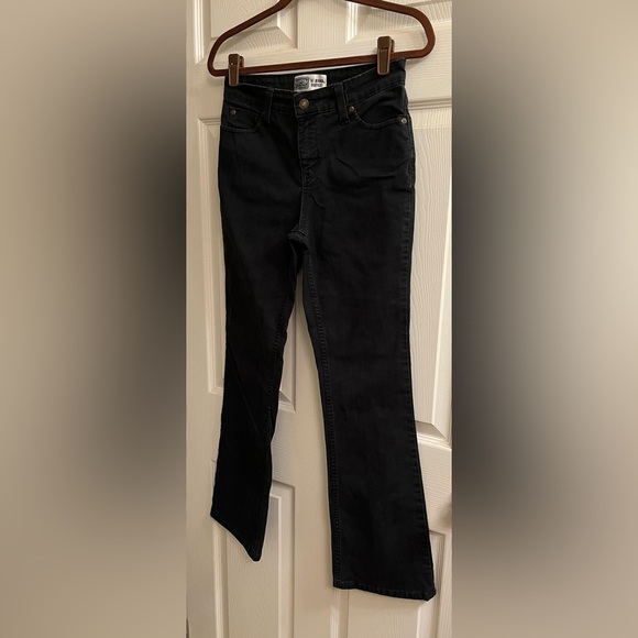 LEVI’S~ BLACK~BOOTCUT JEANS~6 - Picture 4 of 8